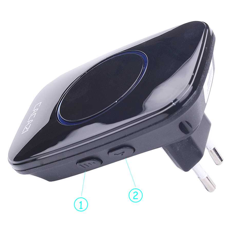 Taffware A10 Bel Pintu Wireless Remote Doorbell 38Tune 1PCS Receiver