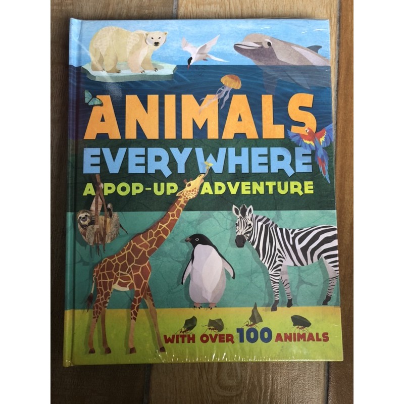Pop Up Book. Animals Everywhere A Pop Up Book adventure