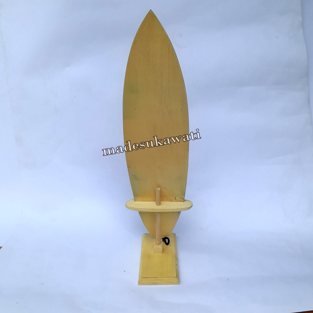 Hiasan meja Surfing pajangan miniatur papan selancar bali