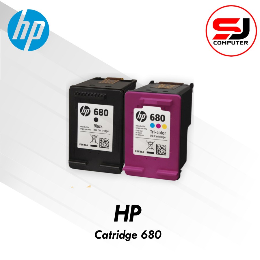 Catridge Tinta Hp 680 Color/Black Original