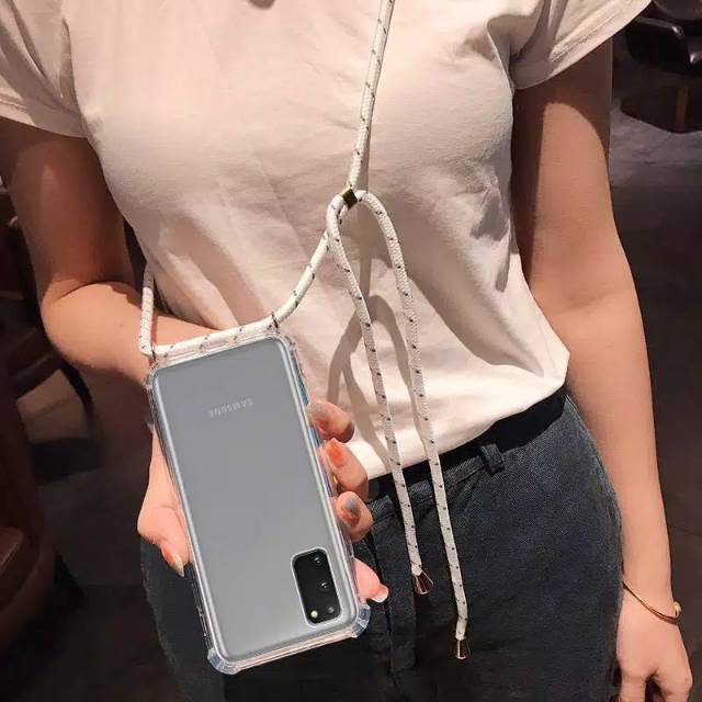 0488 VVVshop Infinix S4 S5 S5 lite Hot 8 Hot 9 9 Play Smart 4 3+ Note 7 sling case tali anti crack B