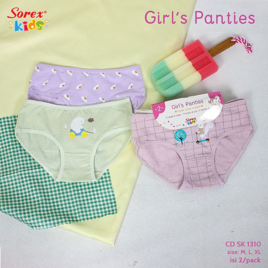 Sorex Kids Celana dalam Anak Perempuan CD SK 1310