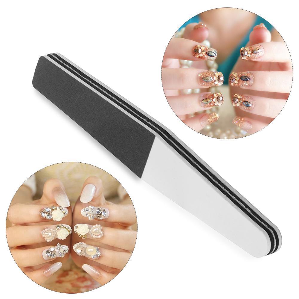 R-FLOWER Kikir Kuku Pedicure Perhiasan Poles Strip Manicure320 /400 /3000