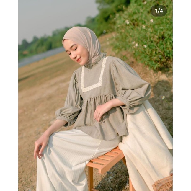 ALIKA BLOUSE BY LEVIORA (PRELOVED)