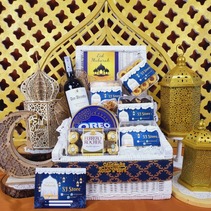 

Paket box hampers lebaran parcel idul fitri ramadhan kue kering 27 - SPARKLING juice