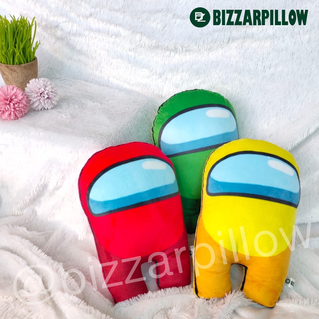 Bizzarpillow Bantal Karakter Among Us size S BZ103