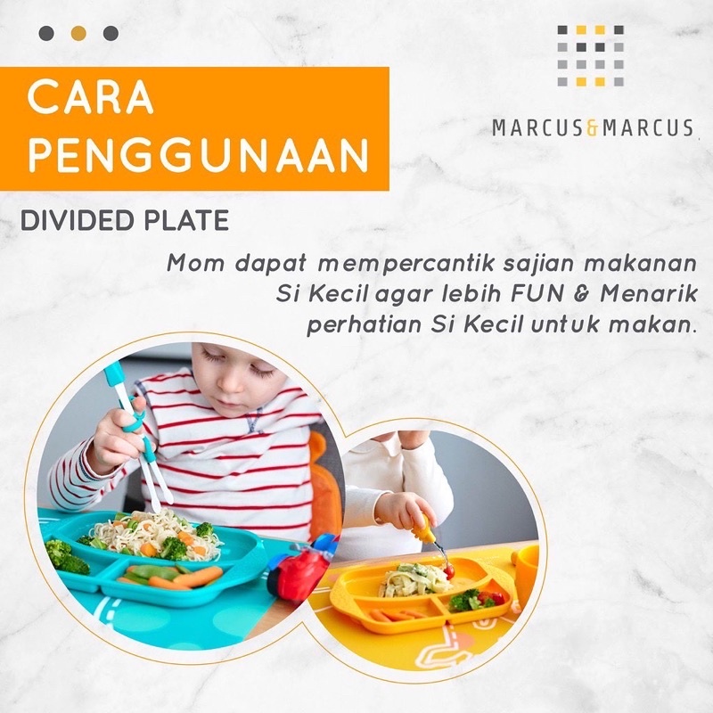 Marcus &amp; Marcus divided plate