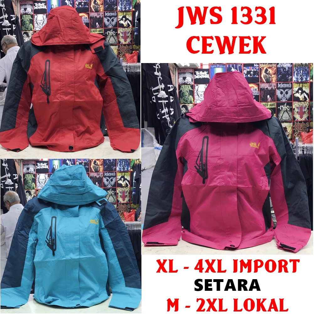 JWS 1331 CEWEK JAKET GUNUNG OUTDOOR IMPORT TERBARU