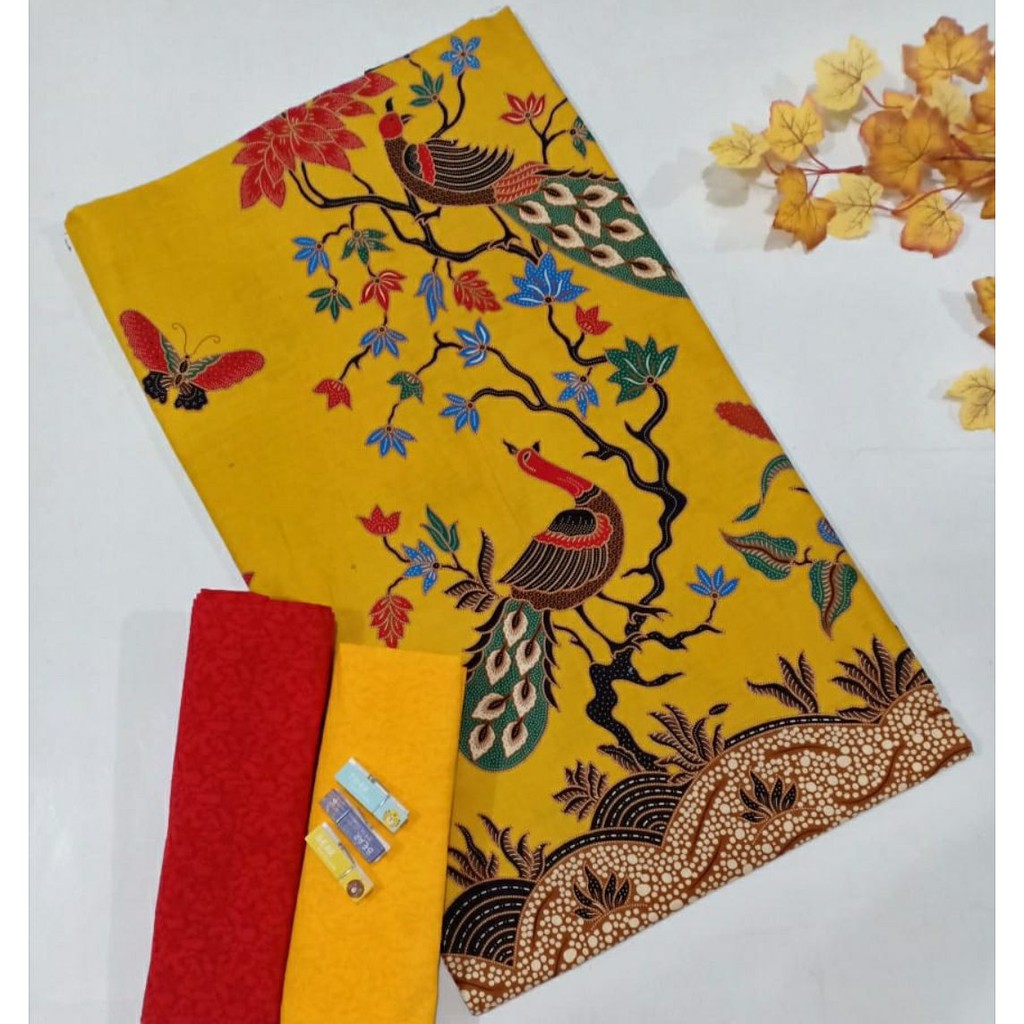 Kain batik hitam manis unggul jaya