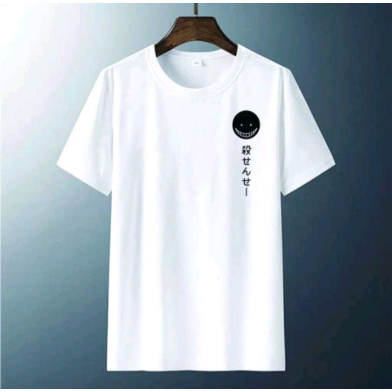 Kaos Distro motif smile