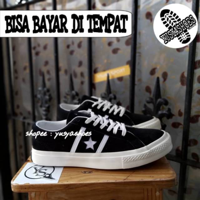 CONVERSE ONE STAR ACADEMY BLACK PREMIUM BNIB