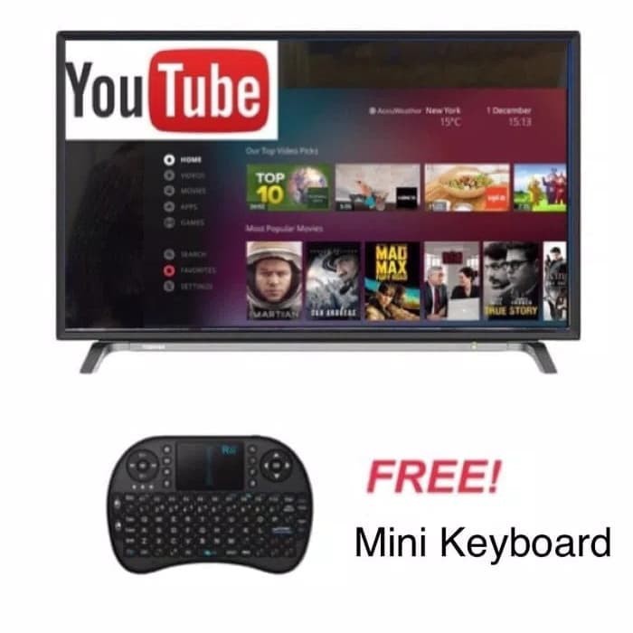 Toshiba 43L5650 Smart TV LED [43 Inch/Full HD/Opera/L56 Series]