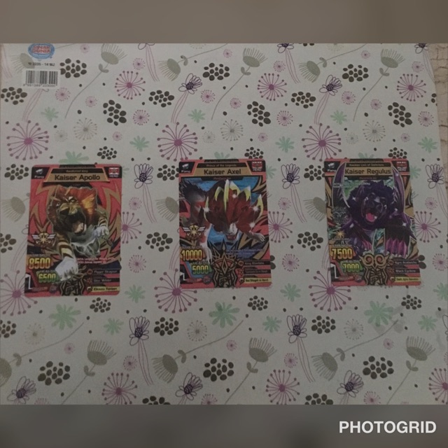 ready stock strong animal kaiser 3 set kaiser animals