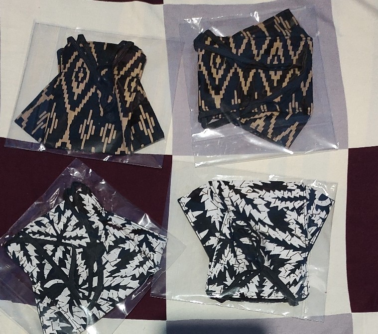 Masker Batik 3d Dewasa Dan Anak Anak