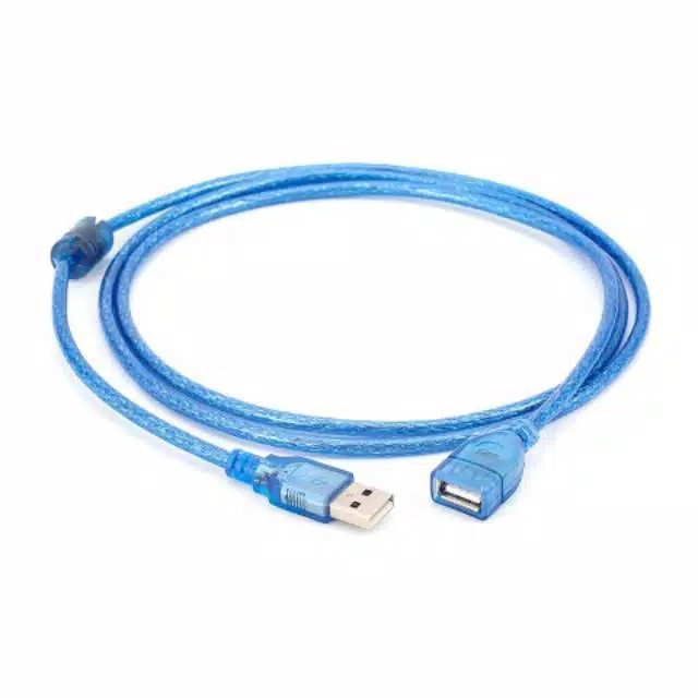 KABEL USB 2.0 MALE TO FEMALE CENTRO 1.5 M / KABEL PERPANJANGAN USB