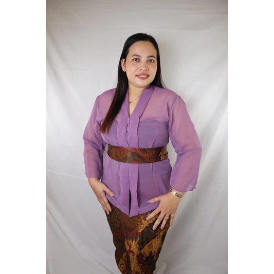 Kebaya Jadi Kartini - kebaya jumbo - kartini jumbo - kartini lengan terompet jumbo - kebaya bali