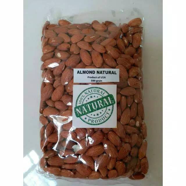 

Raw Whole Almond Nut 500 gr