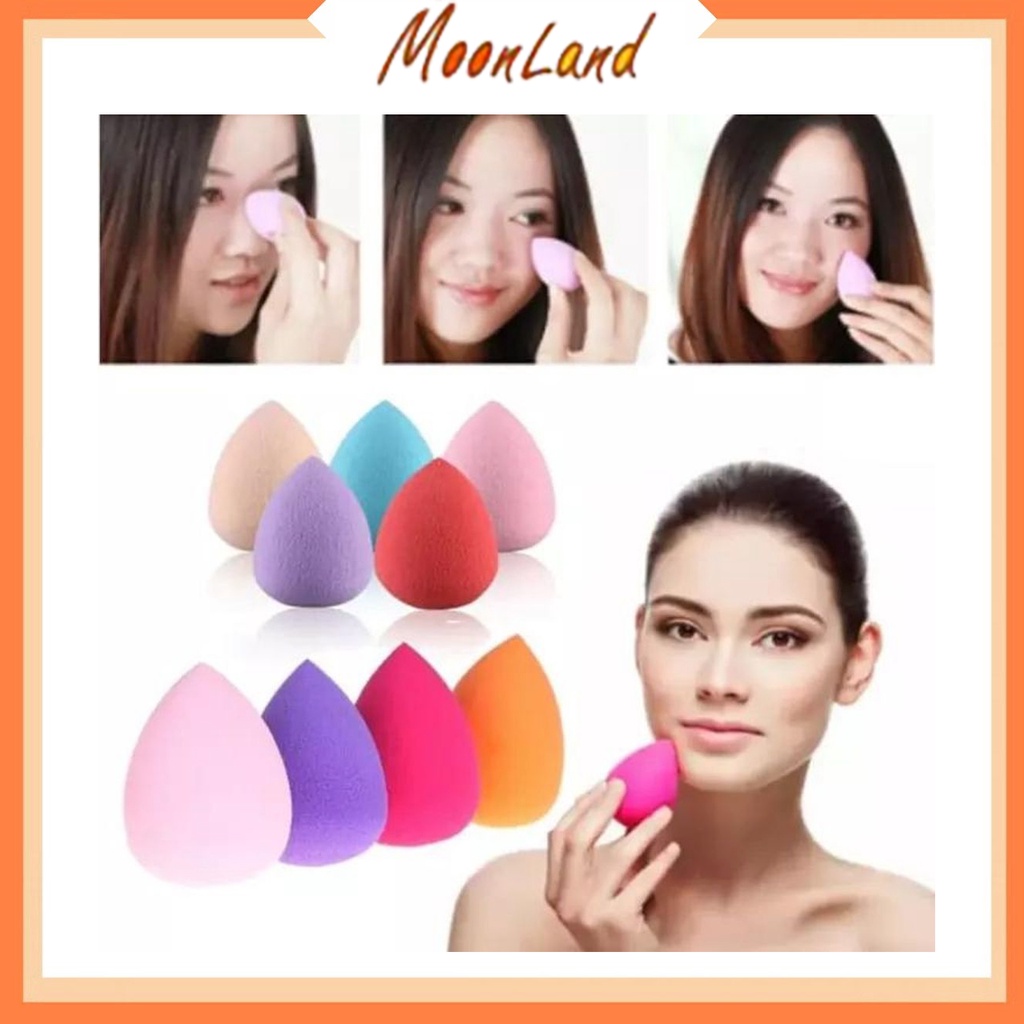 MoonLand 70/356 beauty blender/sponge puff/sponge makeup/beuty blender/spon blend TERMURAH!!