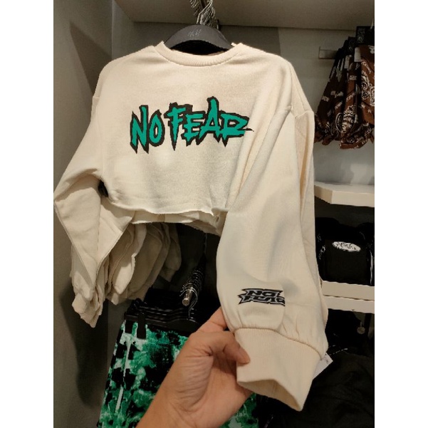 H&M Crop Sweater No Fear