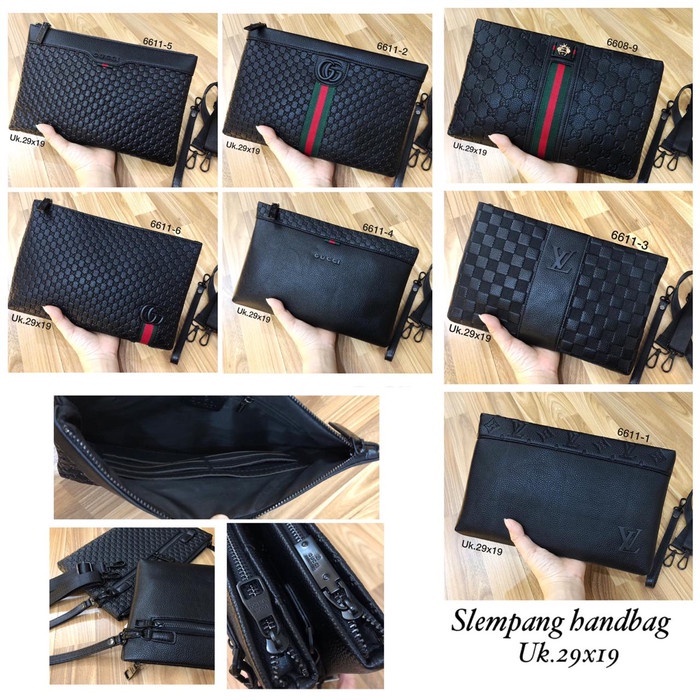 CLUTCH GUCCI/HANDBAG SELEMPANG IMPORT - 6611-2