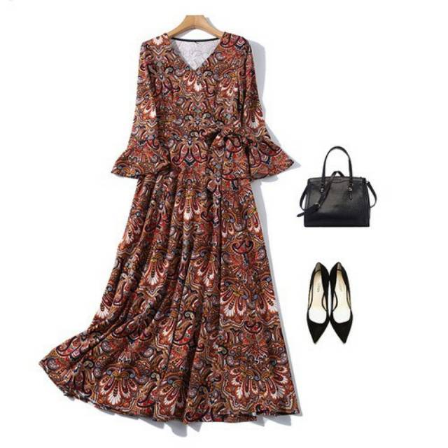 DRESS MAXI AVA CHARMING IMPORT