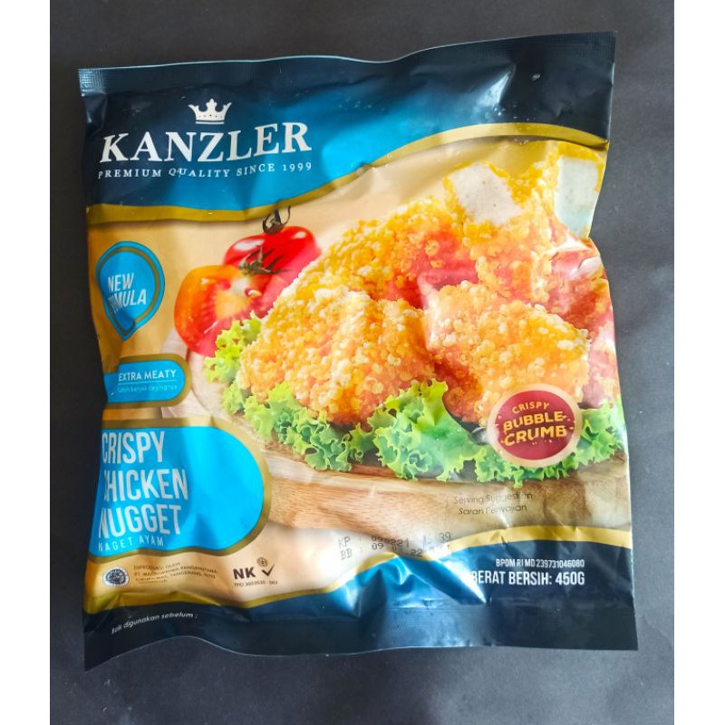 

kanzler nugget crispy 450gr