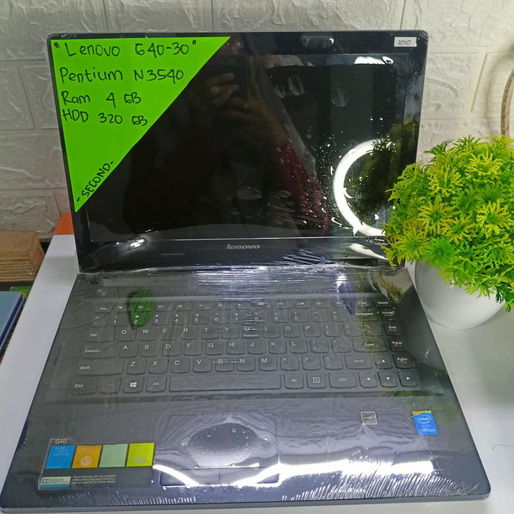 LENOVO G40-30 PENTIUM N3540 RAM 4GB HDD 320GB 14 INCH
