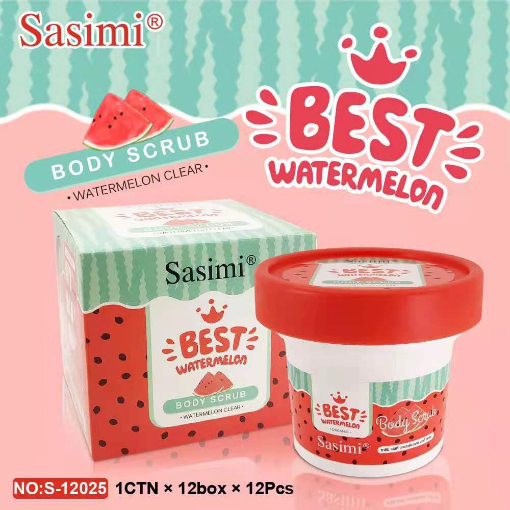 [COD] PROMO BULAN INI!!! SASIMI BODY SCRUB/PENGHILANG DAKI/PEMBERSIH PEMUTIH TUBUH