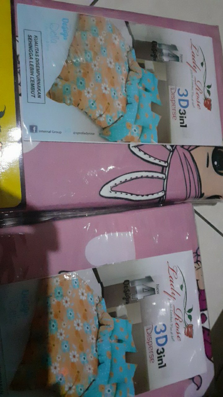 Lady Rose Lol Sprei 120/180x200