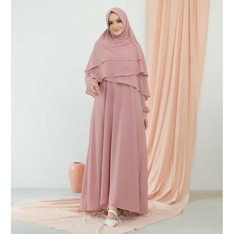 DISKON WARDAH SYARI - FLOTTILICIOUS / DRESS MUSLIM / GAMIS MUSLIM / GAMIS MURAH / GROSIR BAJU ONLINE