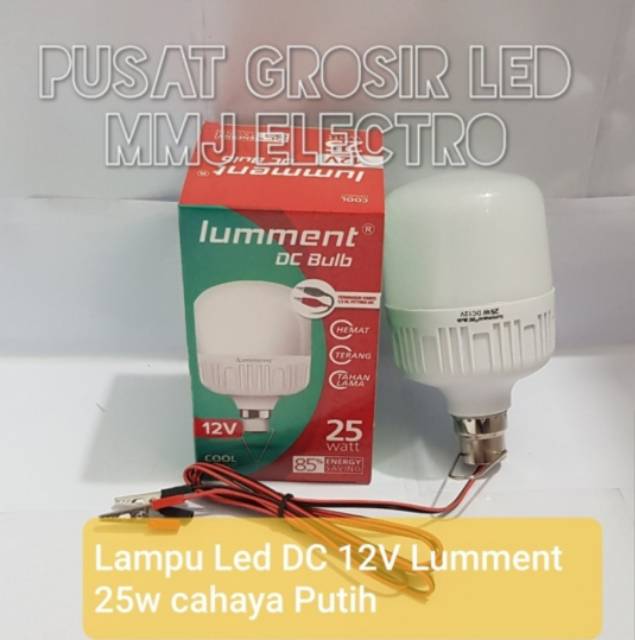 Lampu Led Lumment DC 25 watt Aki 12V