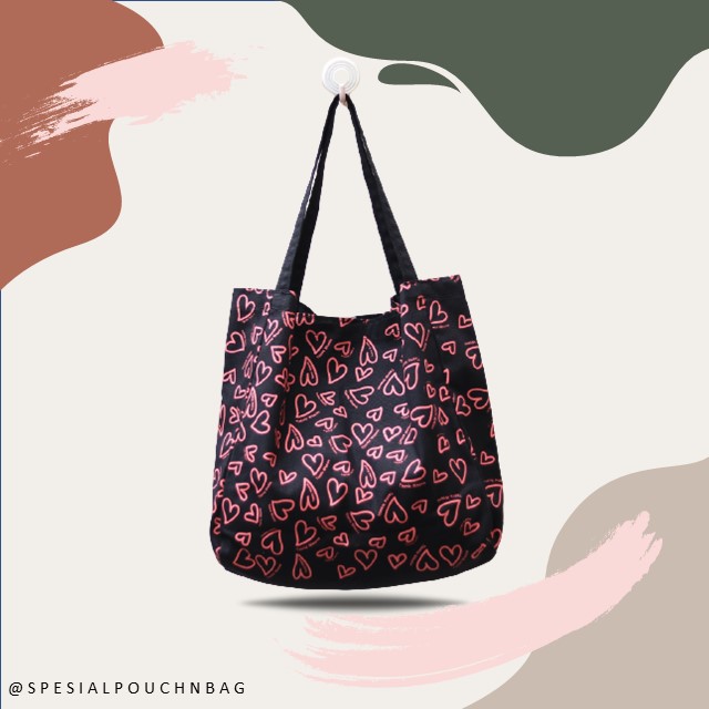 Totebag Tote Bag Tas Jinjing Tas Cangklong SPNB Kanvas Kode TEENIE