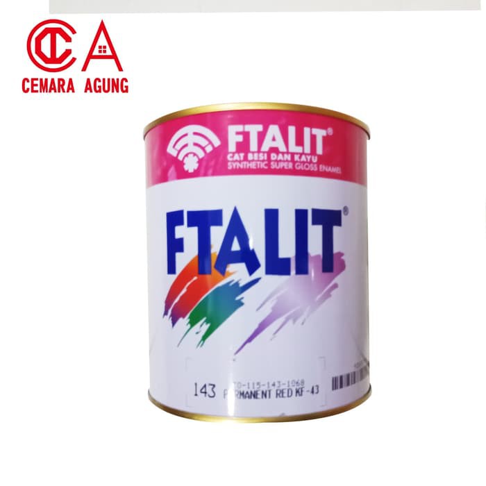 

Cat Minyak FTALIT Red Permanent KF-43
