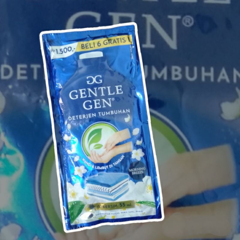 Detergen cair Gentle Gen 1 sachet 55ml