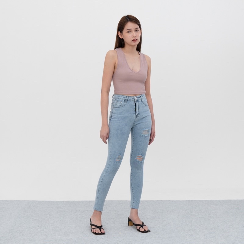 VIERLIN - Jeans 2035 - HIGHWAIST SKINNY JEANS WANITA