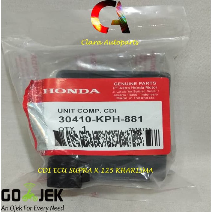 CDI SUPRA X 125 CDI ECU KHARISMA CDI SUPRAX125 ECU SUPRA125 KARISMA KPH