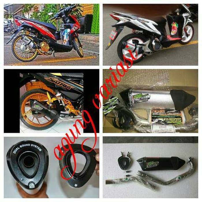 knalpot nobi neo ss mx new/vario 125/beat/mio j/satri fu/nmax/mxking
