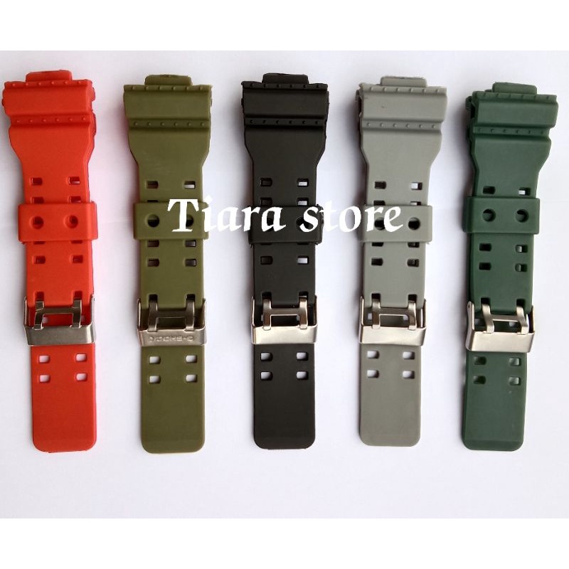 Tali Jam Tangan Strap Rubber jam G Shock Ga 110 Ga 100 Ga 120 Ga 300 Ga 700