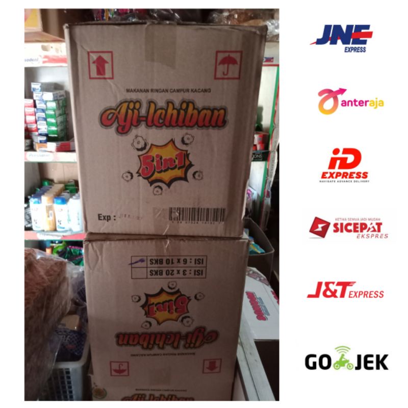 

Aji Ichiban Makan Ringan Campur Kacang 1 Renteng 10 Pcs