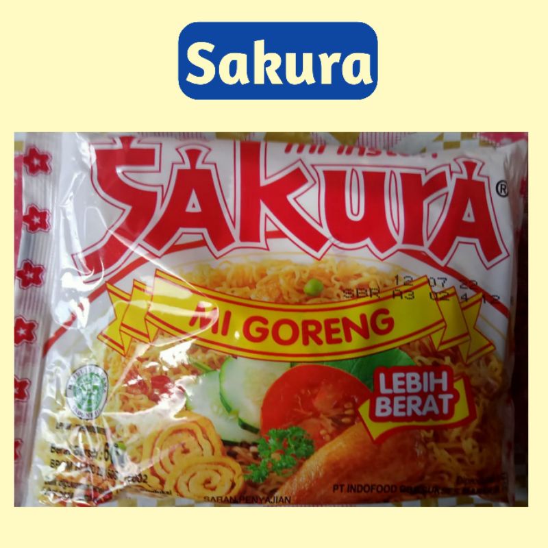 

5 Pcs - Sakura - Sarimi - Supermi - Top Ramen - Mi instan