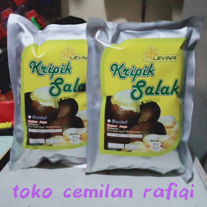 

Toko kripik salak 100 gram Nikmat