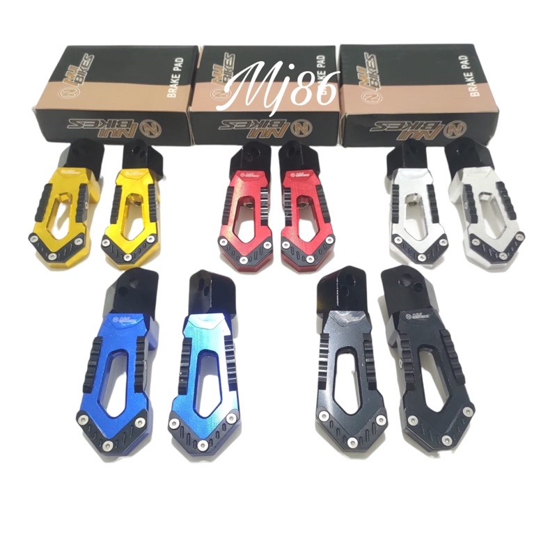 Footstep Belakang Variasi Nmax Nui Bikers Full Cnc / Step Belakang Nmax