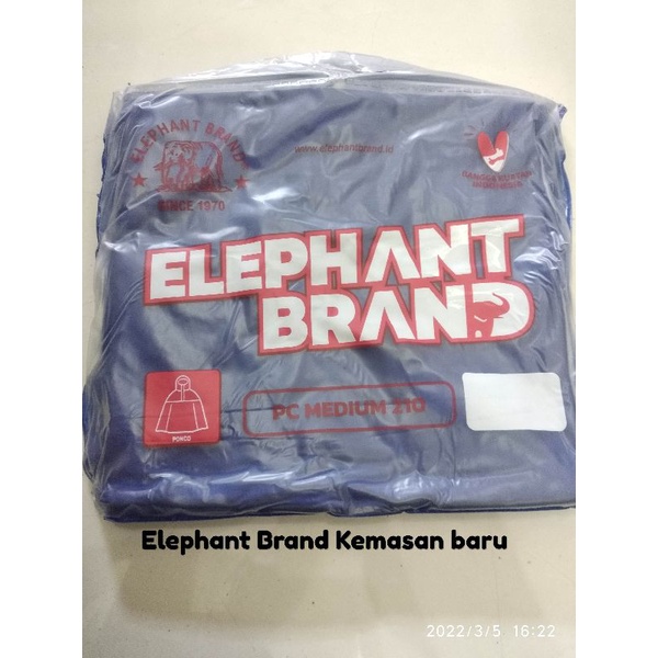 Jas hujan model ponco merk elephant gajah All Size