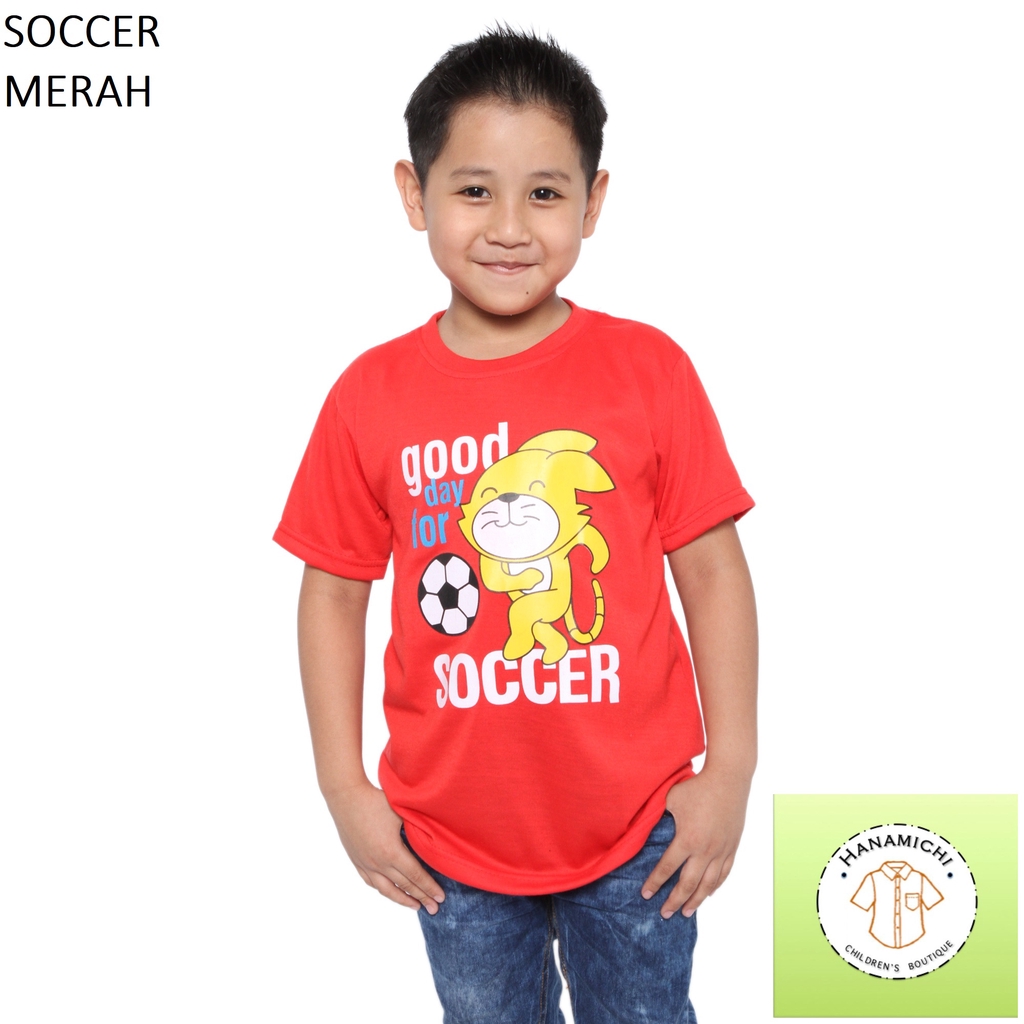 Hanamichi SOCCER Kaos Anak Lengan Pendek