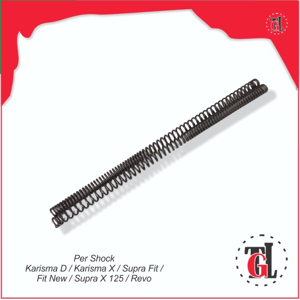 Per Shockbreaker Karisma D / Karisma X / Supra Fit / Fit New / Supra X 125 / Revo  -- Set --