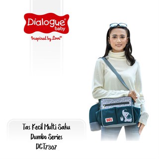 Promo !! Tas Dialogue Small Diaper Bag Dumbo Series Dgt 7307 - tas dialogue baby series dumbo terbaru