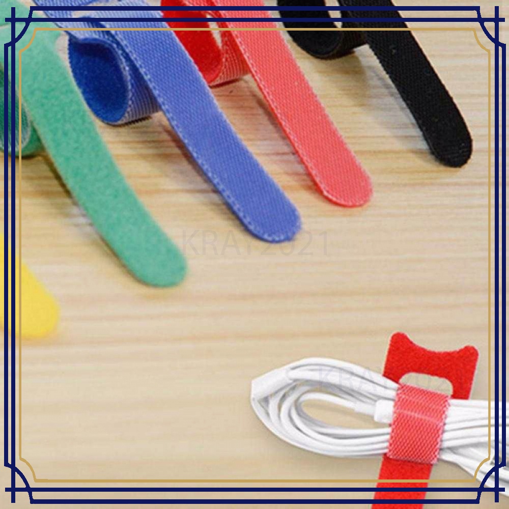 Velcro Strap Cable Management 12 x 150 mm 50 PCS - YS50