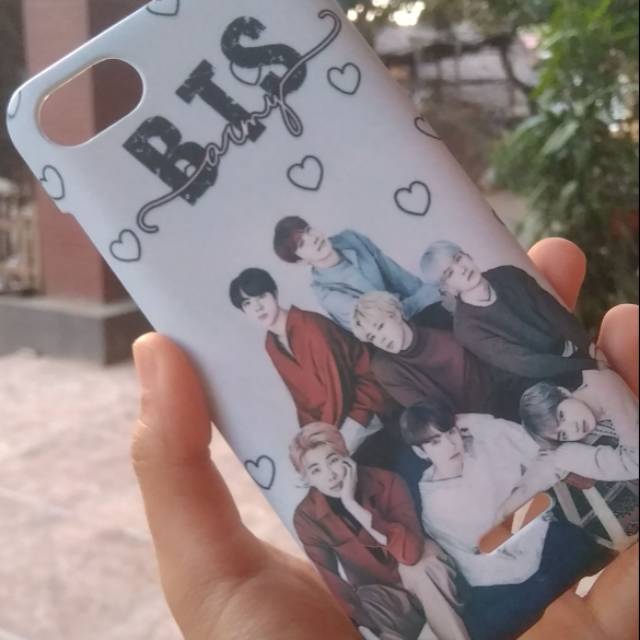 Case custom BTS tipe hp xiomi redmi 6A