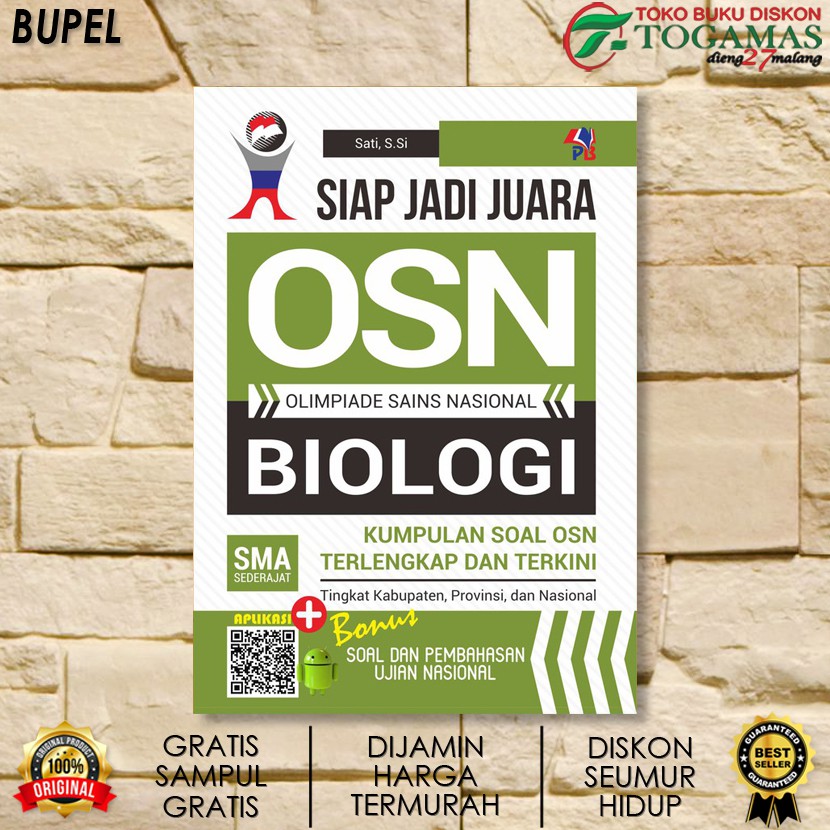 SIAP JADI JUARA OSN MATEMATIKA, GEOGRAFI, FISIKA, EKONOMI, BIOLOGI, AKUNTANSI SMA / TIM PUSTAKA-BIOLOGI