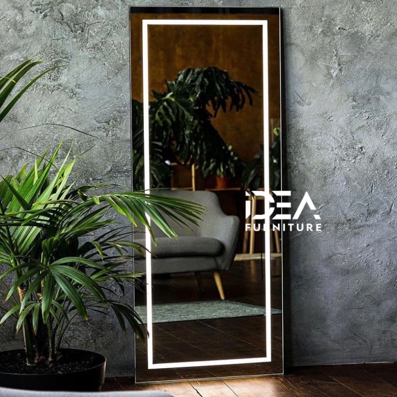 CERMIN LED | CERMIN LED BESAR | CERMIN LED TOUCH SCREEN | STANDING MIRROR LED | CERMIN BERDIRI LED |